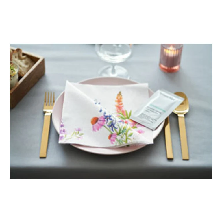 TOVAGLIOLI DUNI SOFT 60pz 40x40 FLORET COD 195834 DUNI DESIGN
