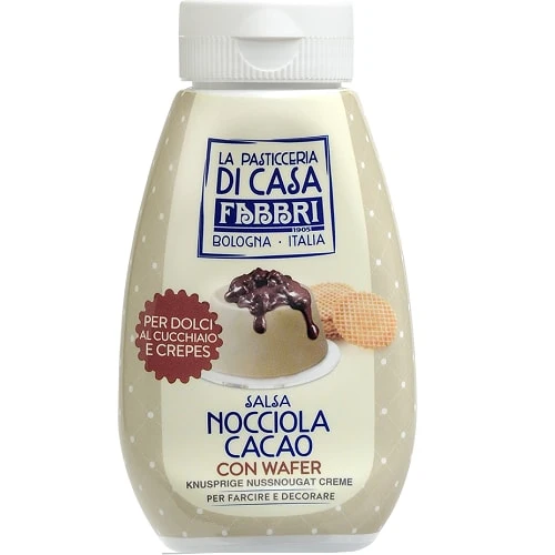 FABBRI TOP STICK GOLD NOCC/CACAO/WAFER 850GR BT PET