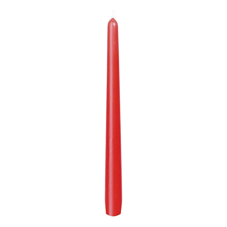 CANDELA ANTICA ROSSA 25X2,2 cm 7,5h 50pz COD 351327 DUNI