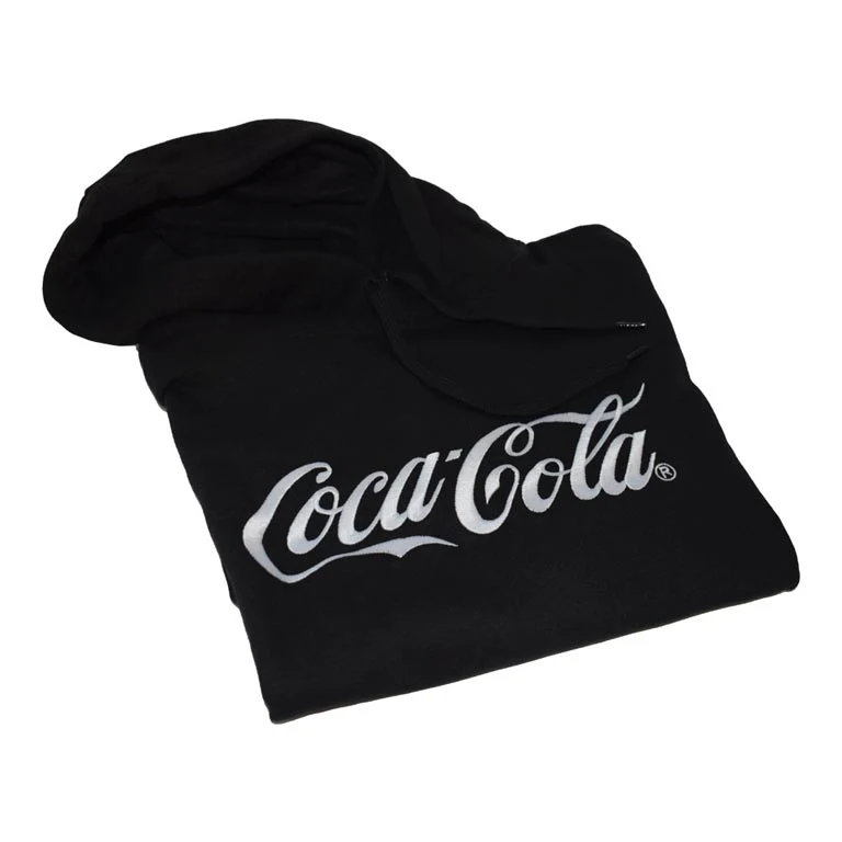 FELPA COCA-COLA CON CAPPUCCIO