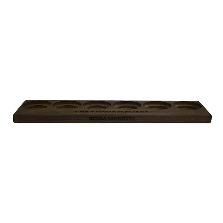 ESPOSITORE IN LEGNO BIRRA MORETTI