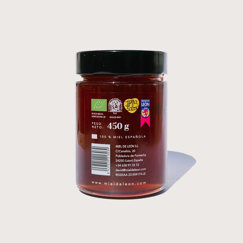 Miel de castaño ecológica - 450g