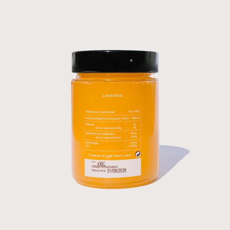 Miel de lavanda ecológica - 450g