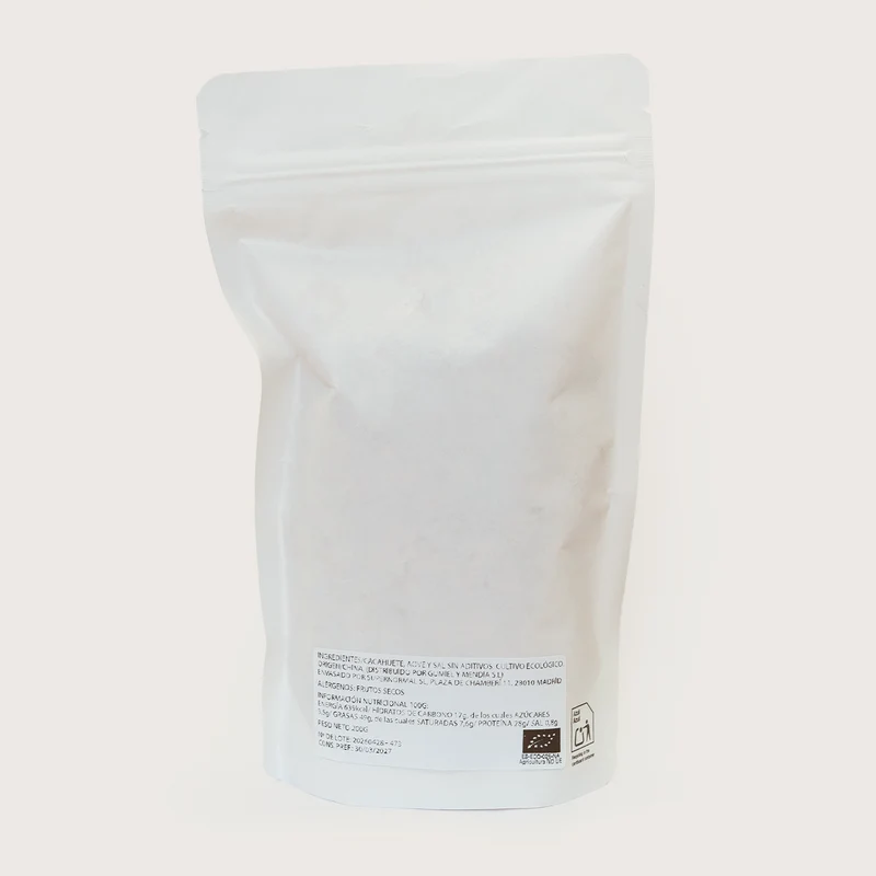 Cacahuete frito con sal ecológico - 200g