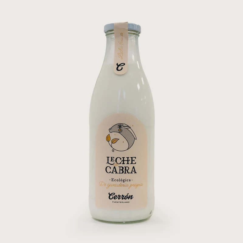 Leche de cabra ecológica Cerrón - 1L