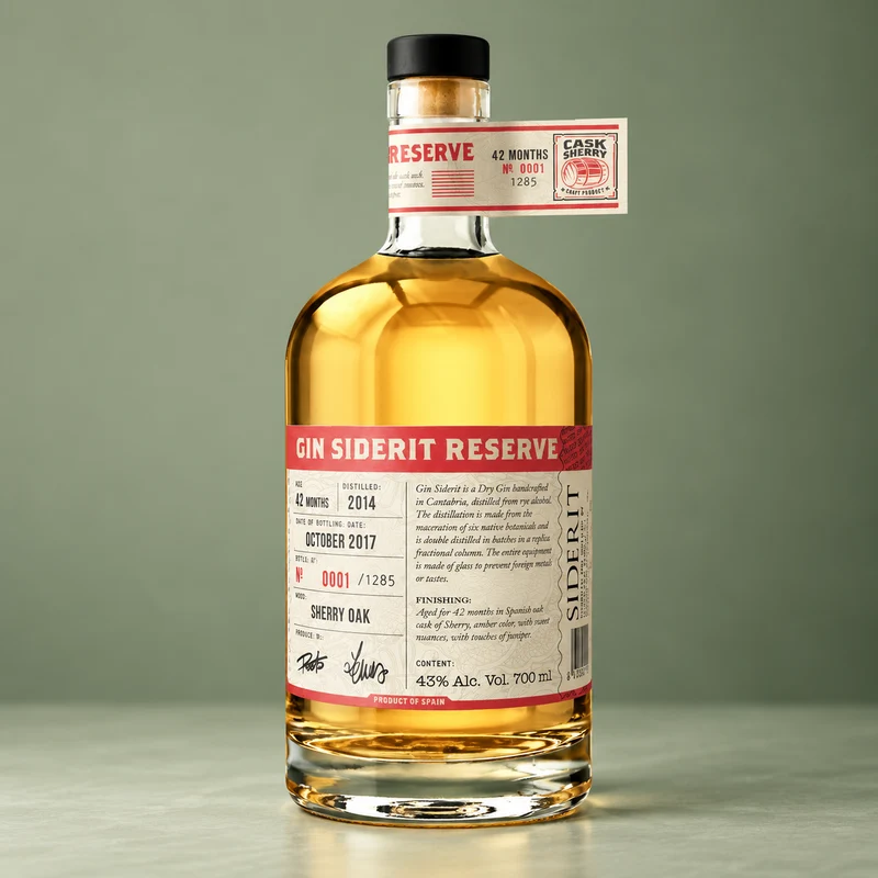 SIDERIT | GIN RESERVE 75cl