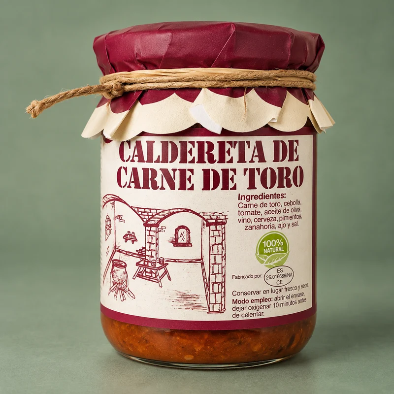 ESCABECHES ANTAÑO | CALDERETA DE TORO 420gr