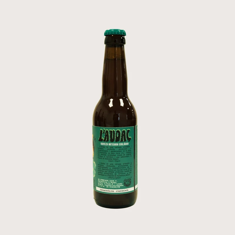 Cerveza ecológica Boira - botella 33cl