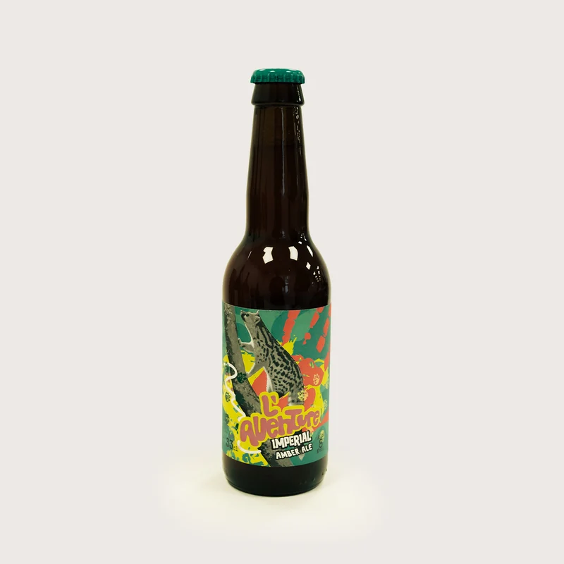 Cerveza ecológica L´Aventure - botella 33cl