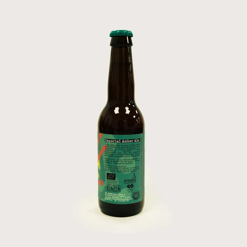 Cerveza ecológica L´Aventure - botella 33cl