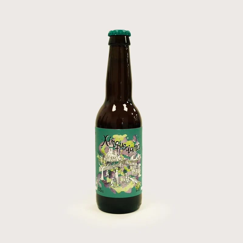 Cerveza ecológica Xinqueriana - botella 33cl