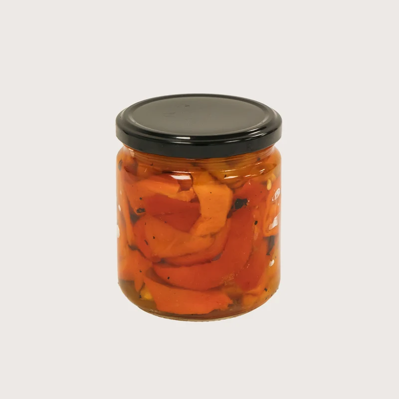 Pimiento ecológico asado en tiras - 340g