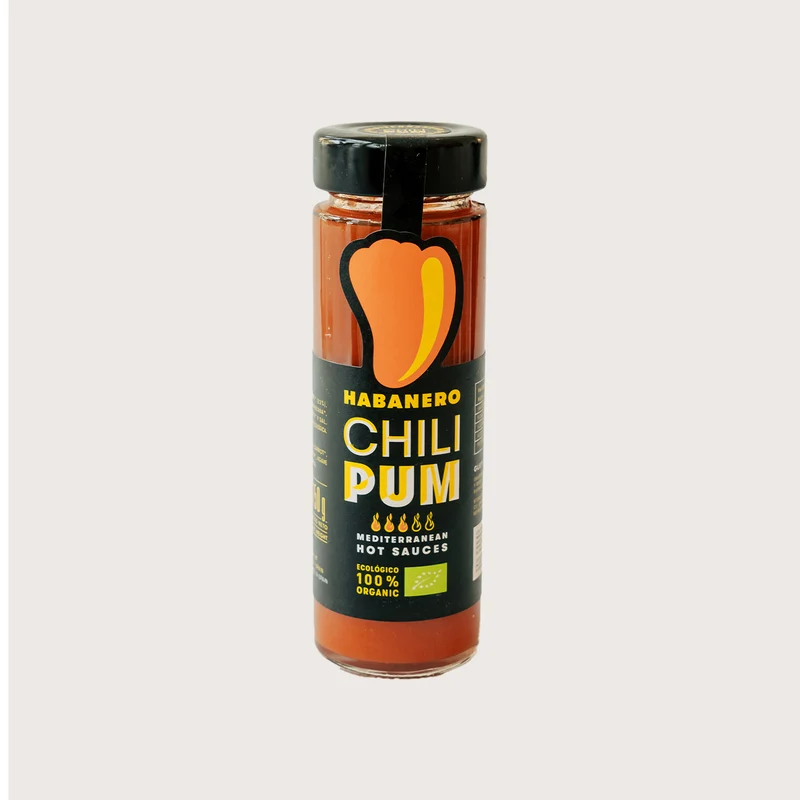 Salsa picante con pimiento Habanero ecológica - 150g