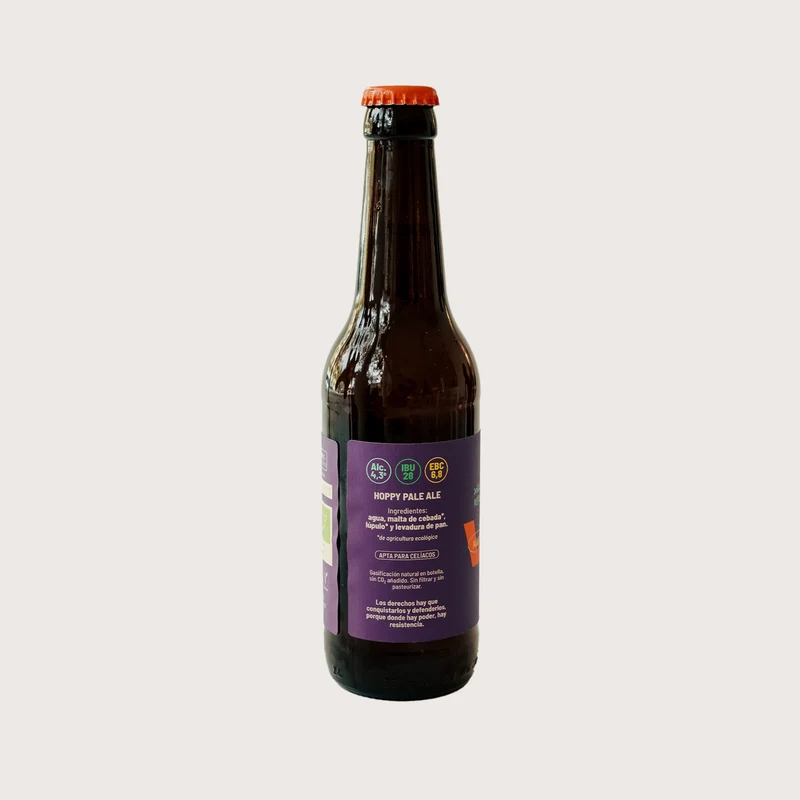 Cerveza ecológica Incivica - botella 33 cl