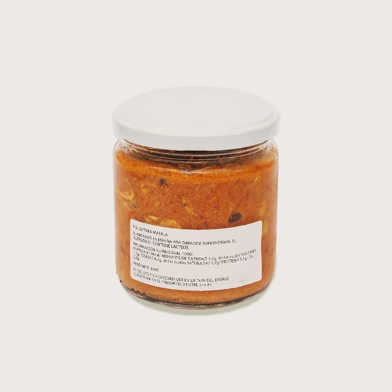 Pollo tikka masala