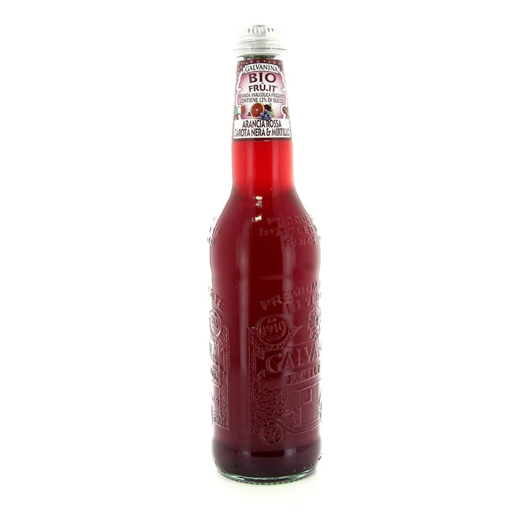 GALVANINA ARANCIA ROSSA,CAROTA NERA MIRTILLO BIO-35,5CL
