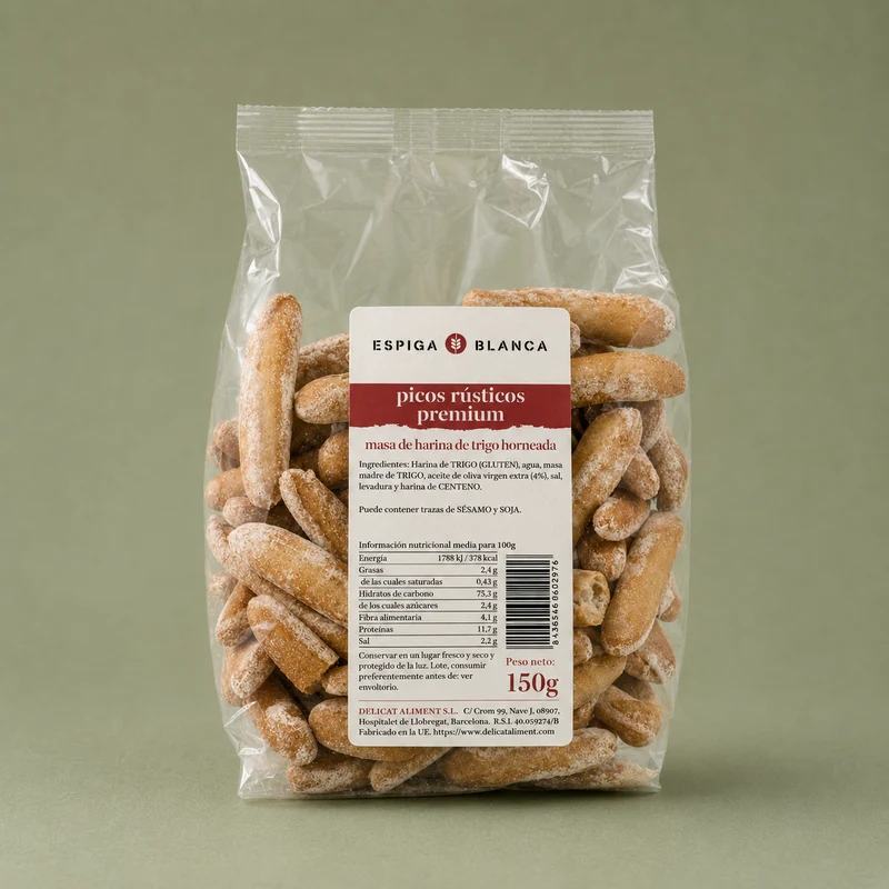 ESPIGA BLANCA | PICO RÚSTICO PREMIUM 150gr