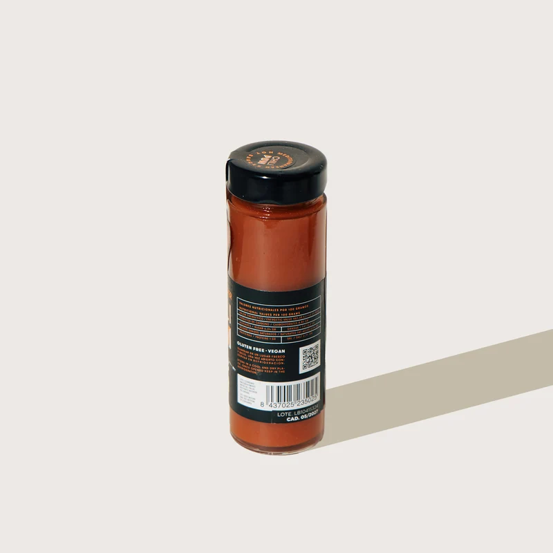 Salsa picante con pimiento Carolina reaper ecológica - 150g