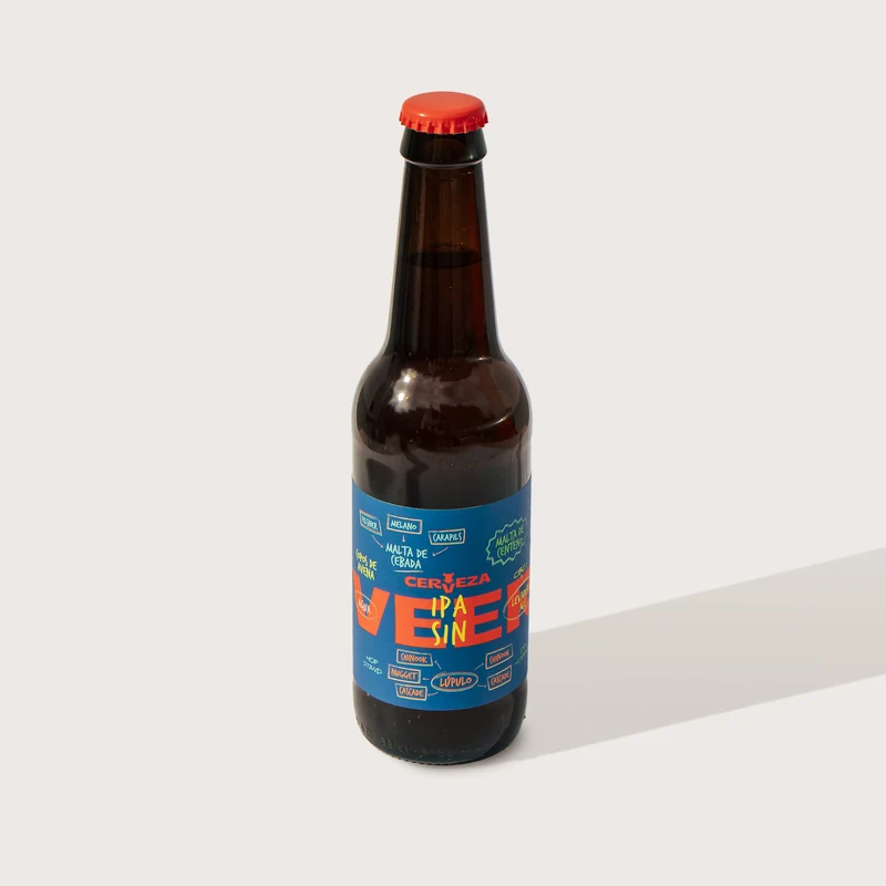 Cerveza ecológica Ipa Sin alcohol - botella 33 cl
