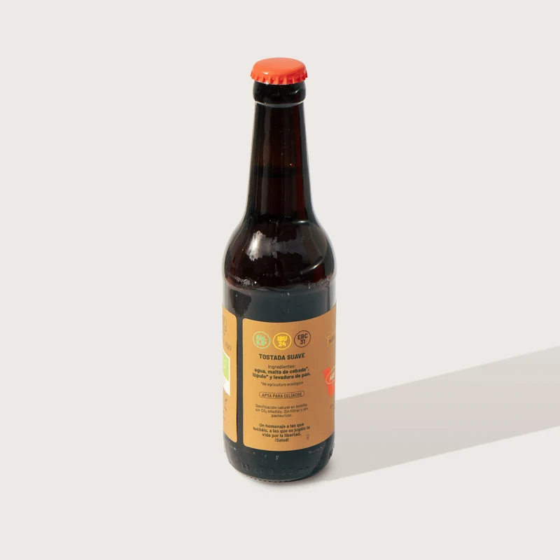 Cerveza ecológica Sacco y Vanzetti - botella 33 cl