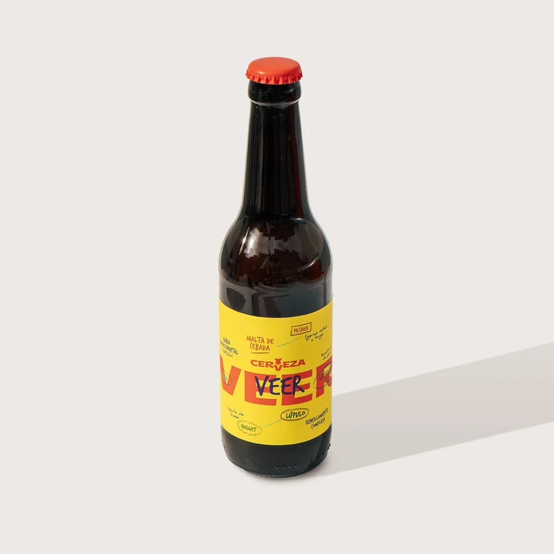 Cerveza ecológica Veer - botella 33 cl