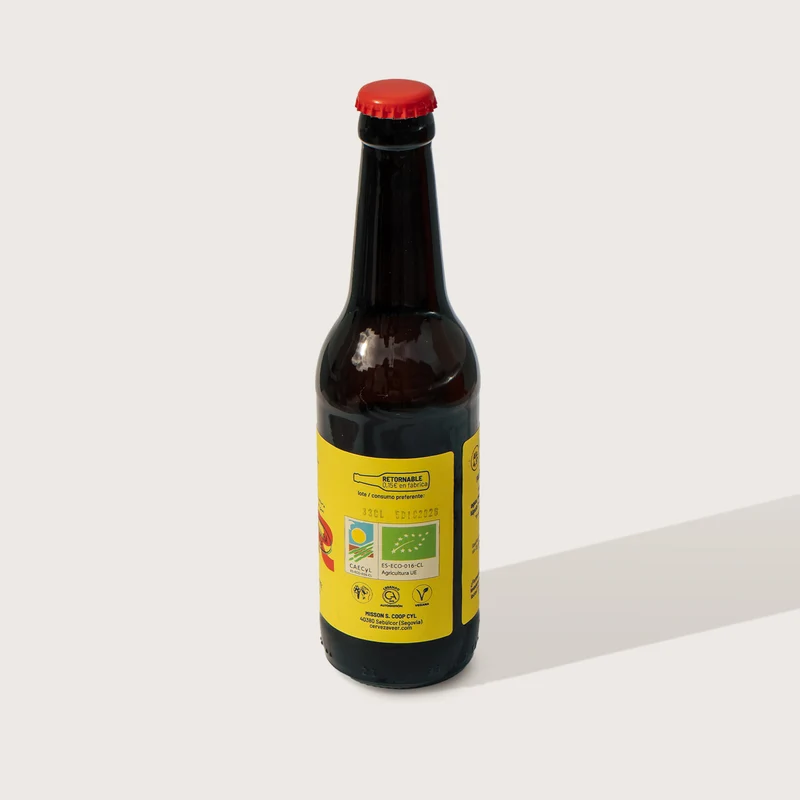 Cerveza ecológica Veer - botella 33 cl