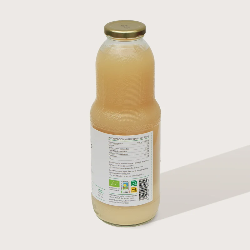Zumo de limón ecológico Cal Valls - 1L
