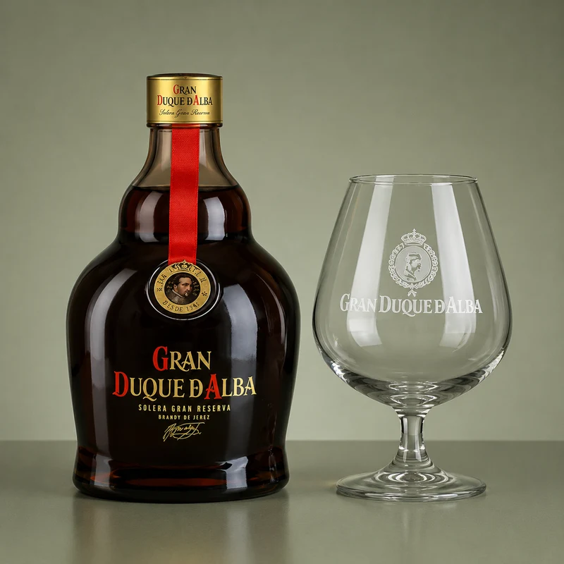 GRAN DUQUE DE ALBA BRANDY SOLERA GRAN RESERVA ESTUCHE COPA 70cl