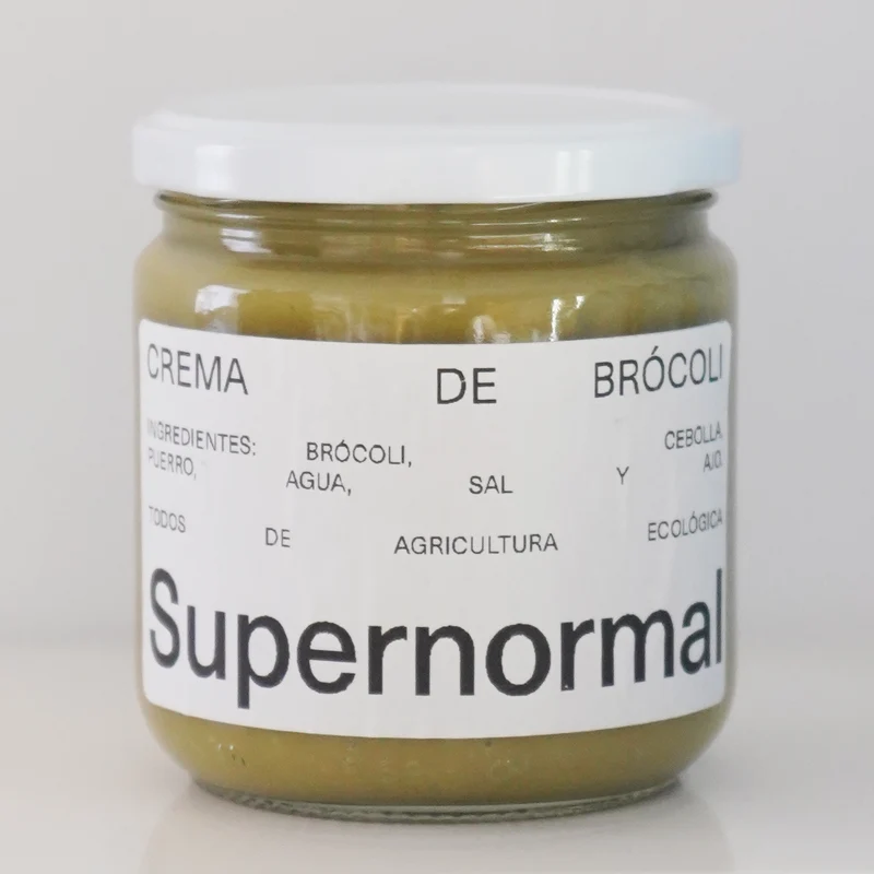 Crema de brócoli ecológica