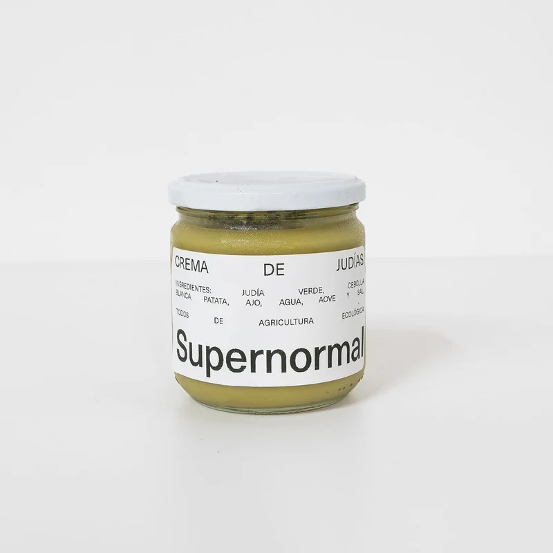 Crema de judías ecológica