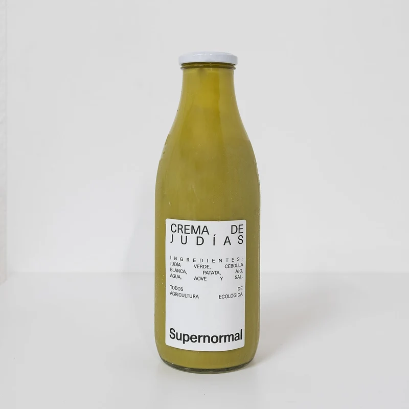Crema de judías ecológica