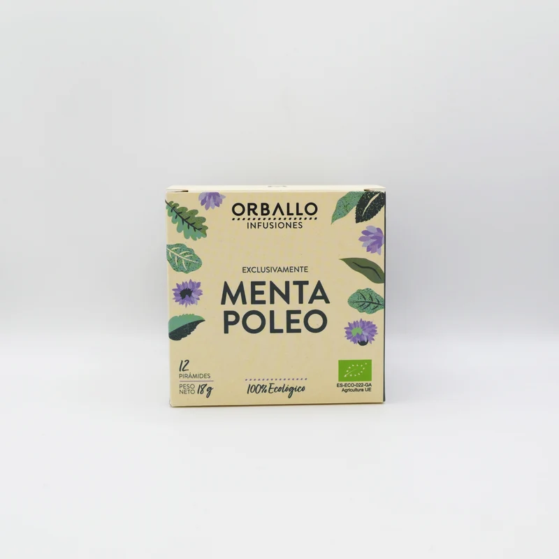 Infusión menta poleo ecológica - estuche de 12uds