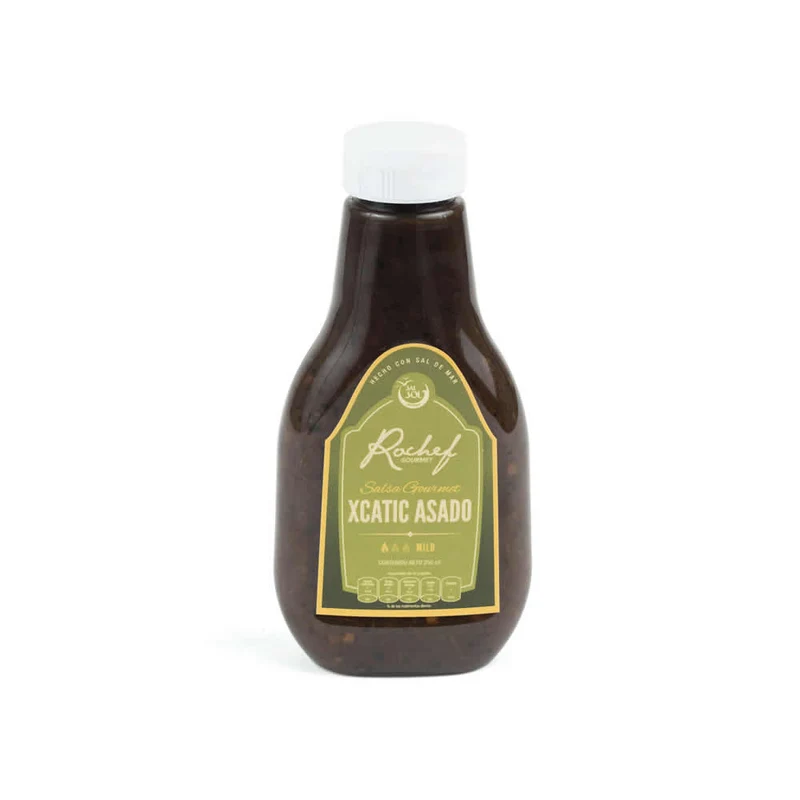Caja salsa xcatic Rochef gourmet 350ml 12 unidades