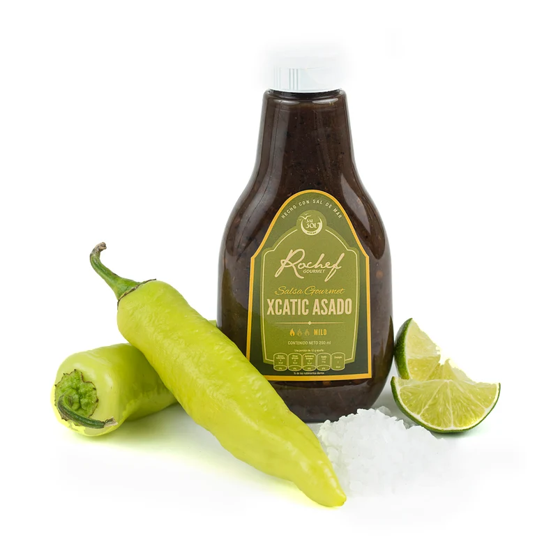 Caja salsa xcatic Rochef gourmet 250mll 12 unidades