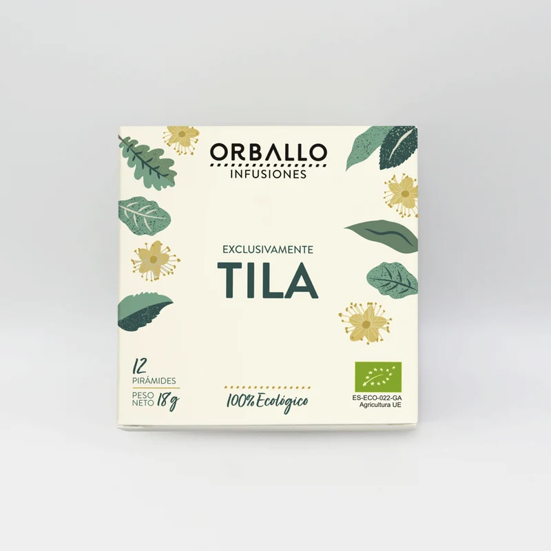 Infusión tila ecológica - estuche de 12uds