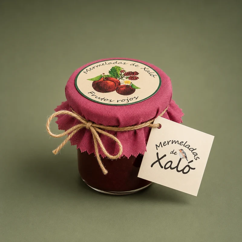 MERMELADAS DE XALÓ | FRUTOS ROJOS 212 gr