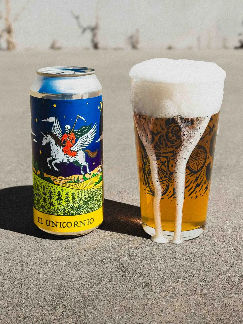 EL UNICORNIO - West Coast DIPA con Terpenos Cannábicos