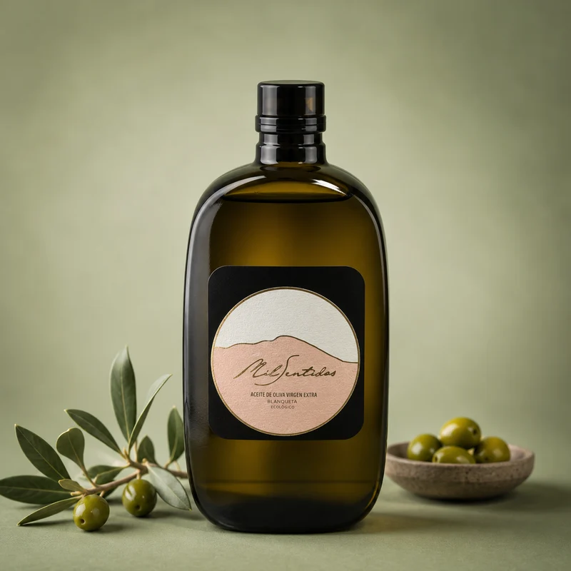 MIL SENTIDOS | ACEITE OLIVA VIRGEN EXTRA BLANQUETA 500ml