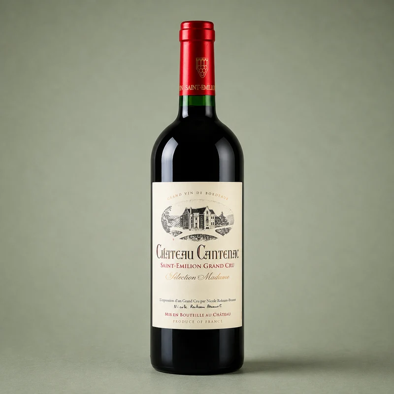 CHATEAU CANTENAC SAINT-EMILION GRAND CRU 2022 75cl