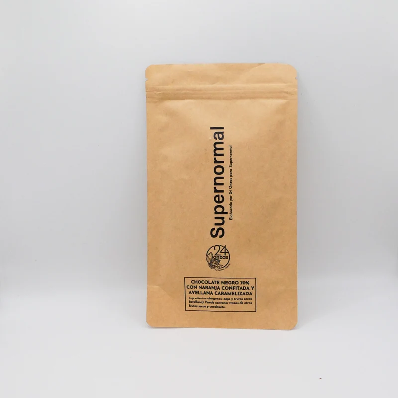 Chocolate negro 70% Vietnam con avellana y naranja - tableta 55g