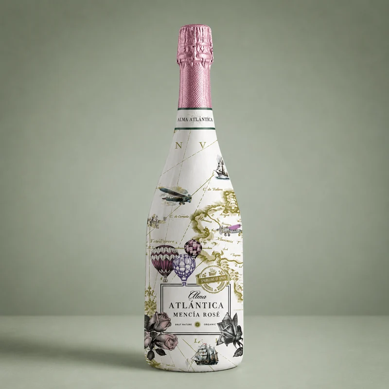 ALMA ATLÁNTICA | ESPUMOSO MENCÍA ROSÉ 75cl