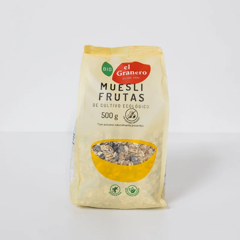 Muesli de frutas ecológico - 500g