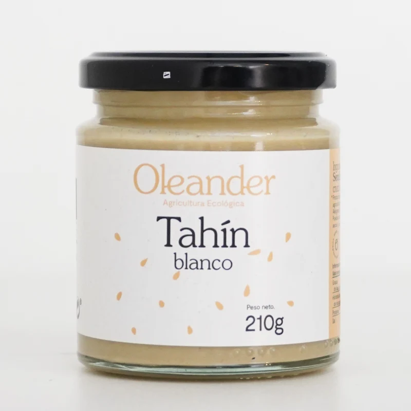 Tahin blanco sin sal ecológico - tarro de 210g