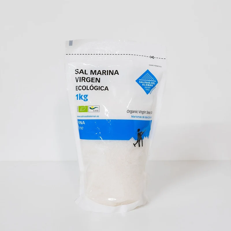 Sal marina virgen fina ecológica - 1kg