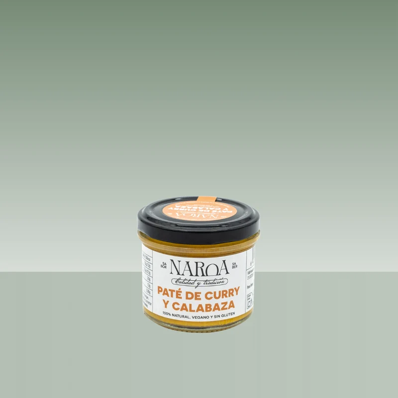 NAROA | PATE DE CURRY Y CALABAZA 110gr
