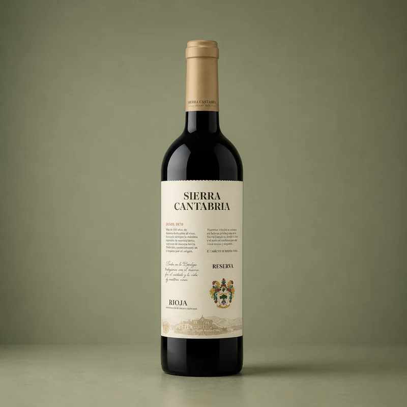SIERRA CANTABRIA | RESERVA 2017 75cl
