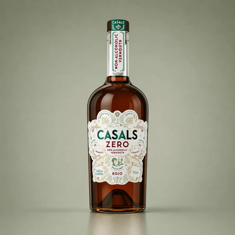 CASALS MEDITERRANI | VERMUT ROJO ZERO 75cl