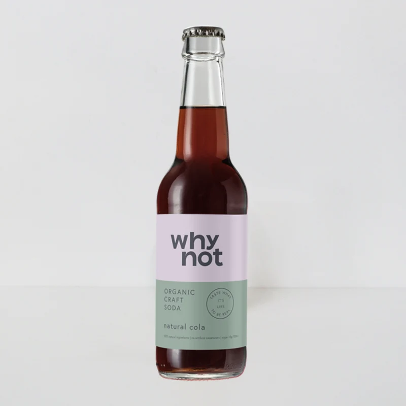 Cola natural ecológica Why not - 330ml