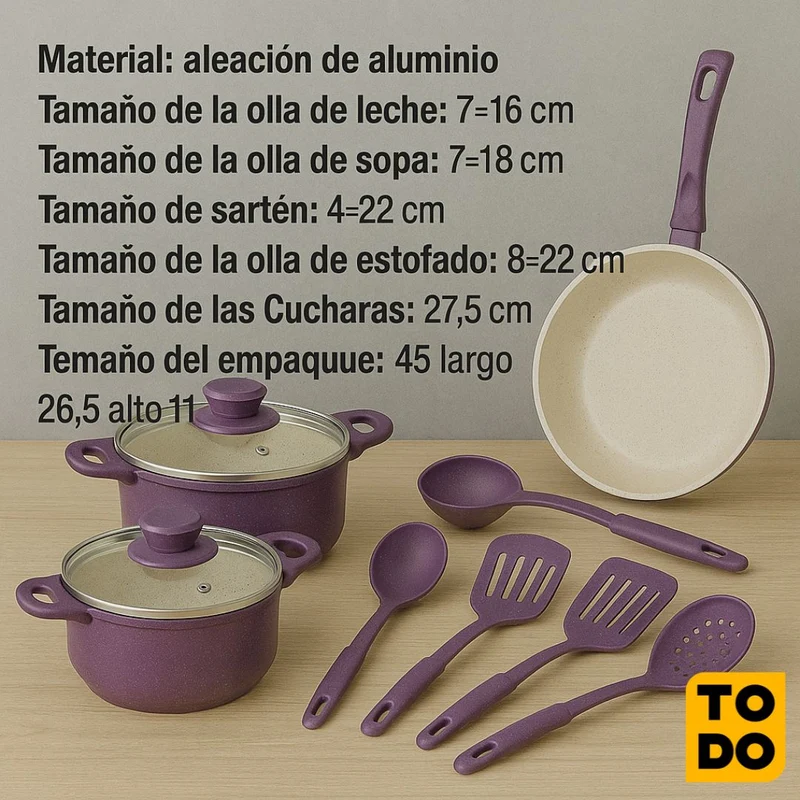 Juego de Cocina 13 Piezas
