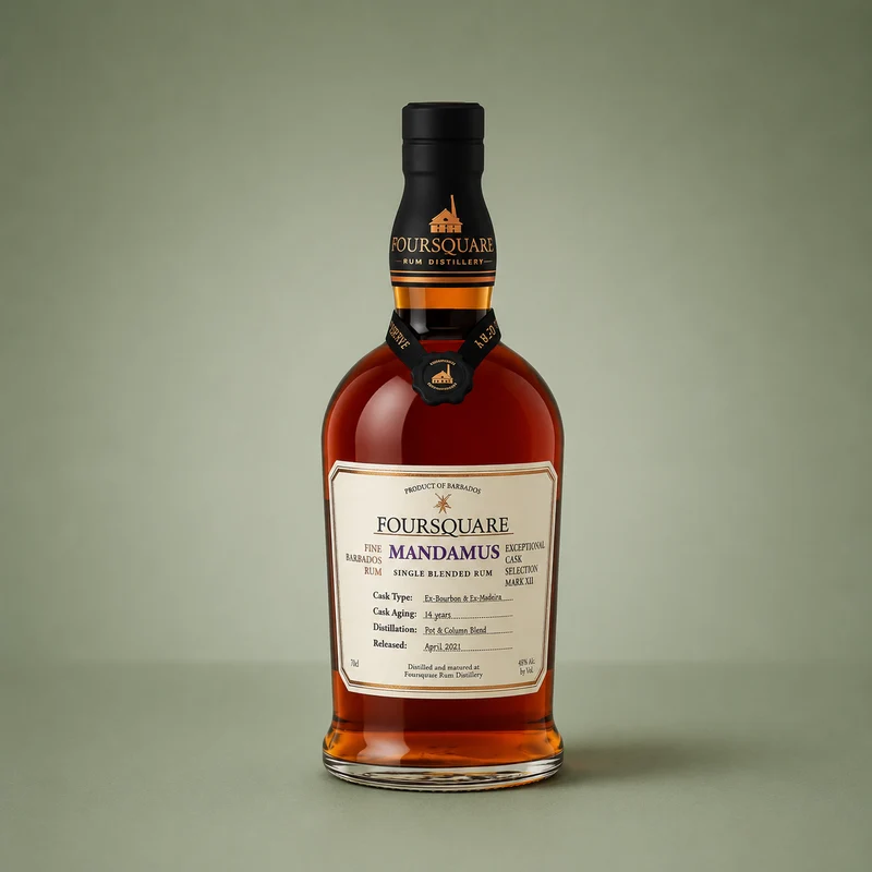 FOURSQUARE | MANDAMUS SINGLE BLENDED RUM 70cl